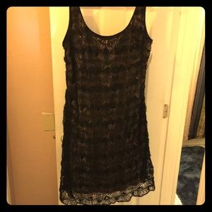 NWT black gown